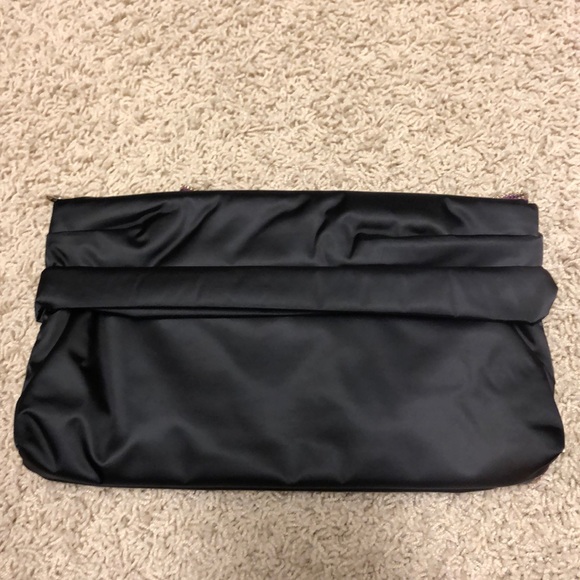Henri bendel black silk clutch - Picture 2 of 4